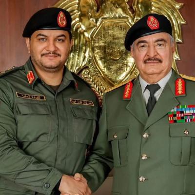المشير خليفة حفتر يعيّن الفريق ركن صدام حفتر نائبًا للقائد العام للجيش الليبي