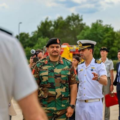 الفريق ركن صدام حفتر يشارك في ندوة رؤساء أركان القوات البرية بدول المتوسط في فرنسا